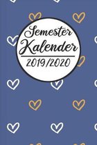 Semester Kalender 2019 / 2020: Semesterplaner 2019 2020 - Studienplaner A5, Semesterkalender, Timer, Uni Planer