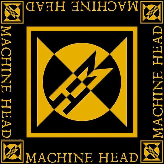 Machine Head - Diamond Logo Bandana - Zwart