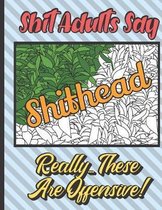 Shithead: Shit Adults Say Really These Are Offensive: Bring Color and Vulgarity into Your Life with this Horrible Cuss Words Boo