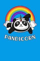 Pandicorn: Panda Bear Unicorn Notebook