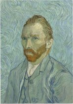 Zelfportret, Vincent van Gogh - Foto op Forex - 50 x 70 cm (B2)