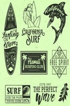 California Surf Notebook: A Notepad For All The Surfers And Beach Bums At Heart