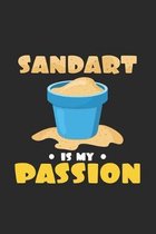 Sand art is my passion: 6x9 Sand Art - dotgrid - dot grid paper - notebook - notes