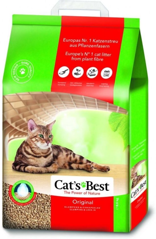Cat's Best Original - Kattenbakvulling - 20 l - Cat's Best