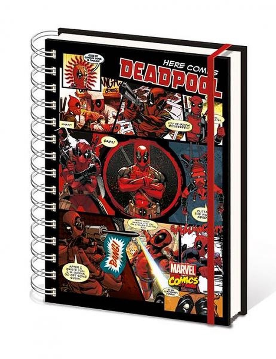 Marvel Comics Notebook A5 Deadpool