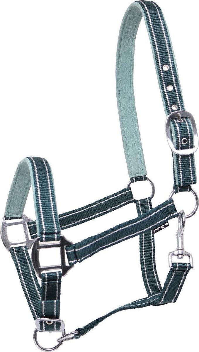 Horsegear Halster Zari - Dark Green - cob