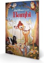 DISNEY - Impression sur bois 40X59 - Bambi