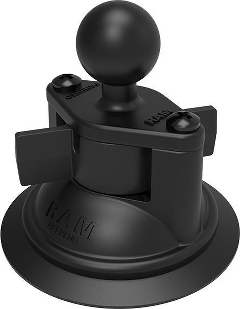 RAM Mount Twist-lock Zuignap Basis met B-kogel (25 mm) - RAM-B-224-1U