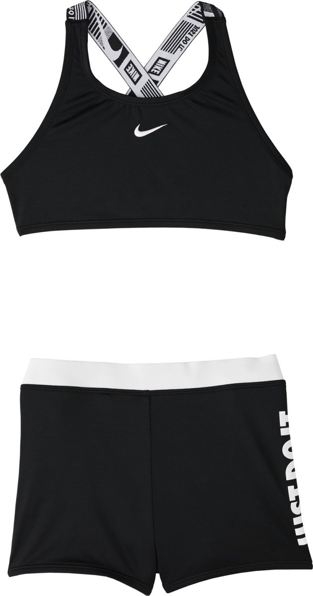 Nike Swim CROSSBACK Bikini - Zwart - Meisjes - Maat XL | bol.com