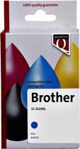 Inkcartridge Quantore LC-3219XL blauw - geschikt voor Brother