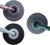 Influence Gellac 3 x 10 ml - VIOLETCATEYE & SNOWWHITE & GUILTYGREEN - UV / LED Gellak - Gel nagellak - Gel lak - Paars / glitter / blauw Wit Groen