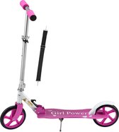 Marchepied / Scooter pliable - Girl Power - Roues XXL