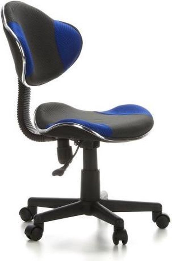 hjh office Kiddy GTI-2- Bureaustoel - Kinder - Grijs / blauw