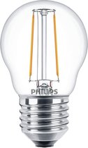 Philips Lighting 76329900 LED-lamp Energielabel F (A - G) E27 Kogel 2 W = 25 W Warmwit (Ø x l) 4.5 cm x 7.8 cm 1 stuk(s)