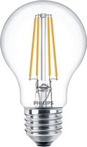 Philips energiezuinige LED Lamp Transparant - 60 W - E27 - warmwit licht - 2 stuks - Bespaar op energiekosten