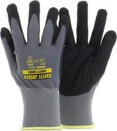 Safety Jogger Handschoen Allflex grijs/ zwart - 3 paar - Maat 7