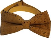 Vlinderstrik - kurk - lichtbruin - vegan - ecomode - ecofashion