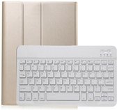 Bluetooth Toetsenbord geschikt voor Huawei MatePad T8 2020 (8 inch) Toetsenbord & Hoes - QWERTY Keyboard case - Auto/Wake functie - Goud