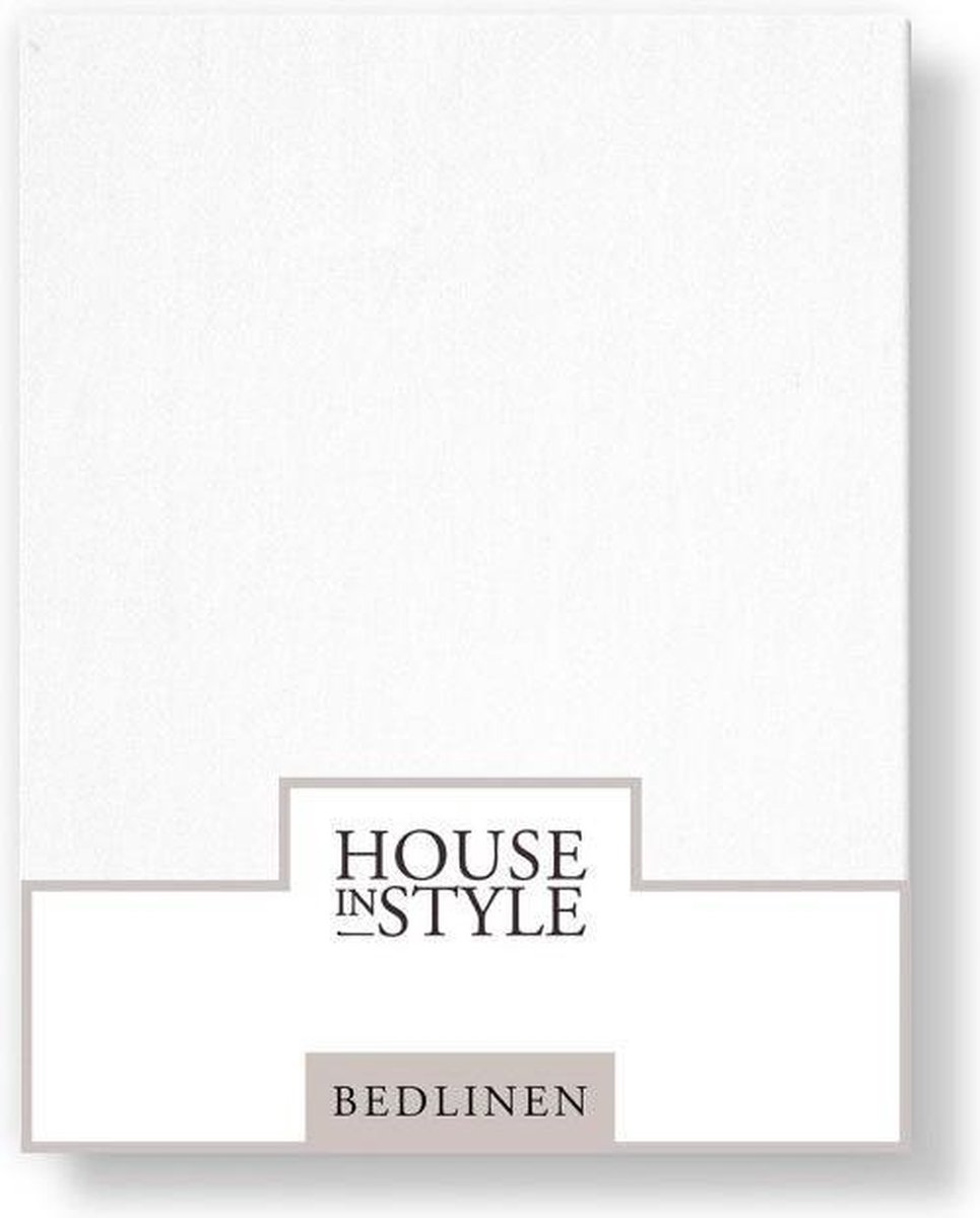 House in Style Luxe hoeslaken Valencia Katoen satijn, 180 x 210 cm, donkergrijs
