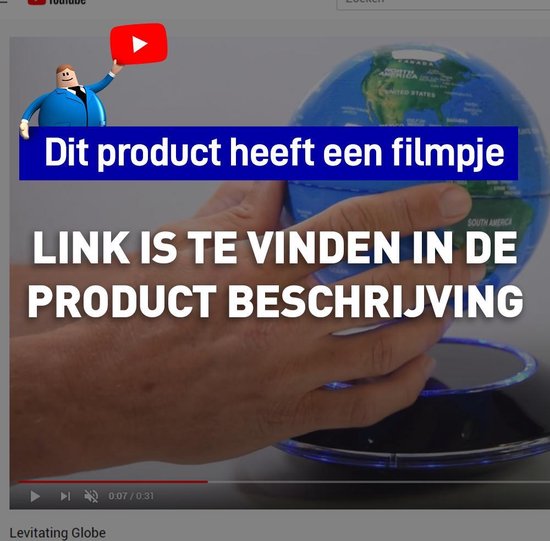 Zwevende wereldbol kopen - Wereldbollen