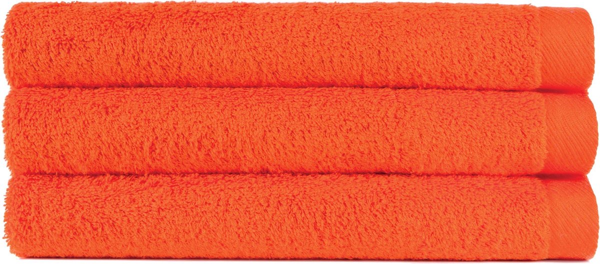 Monddoekje 30x30 cm Uni Alba Oranje 2421 - 8 Stuks