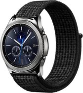 Shop4 - Samsung Gear S3 Bandje - Nylon Zwart