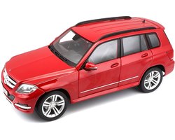 Bburago MERCEDES BENZ GLK-KLASSE 2010 rood schaalmodel 1:32