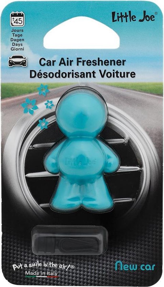 Little Joe | Auto luchtverfrisser voor in de airco | Blauw | New Car geur