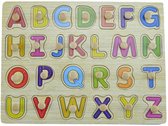 Houten alfabet invoegspel voor kinderen vanaf 3 jaar
