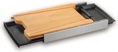 Kunststof snijplank & Eiken snijplank met opvangbak - CombiDeal