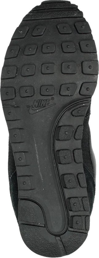Nike Md Runner 2 Dames Sneakers - Black/Black-White - Maat 37.5 - Nike