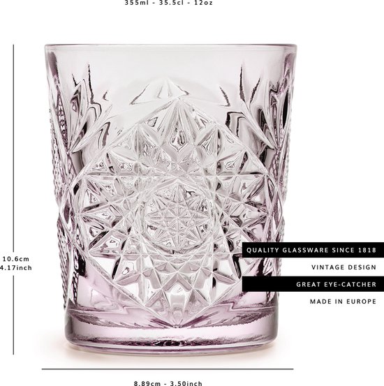 Libbey Hobstar Starter Pack #1 - 36 verres colorés 355 ml