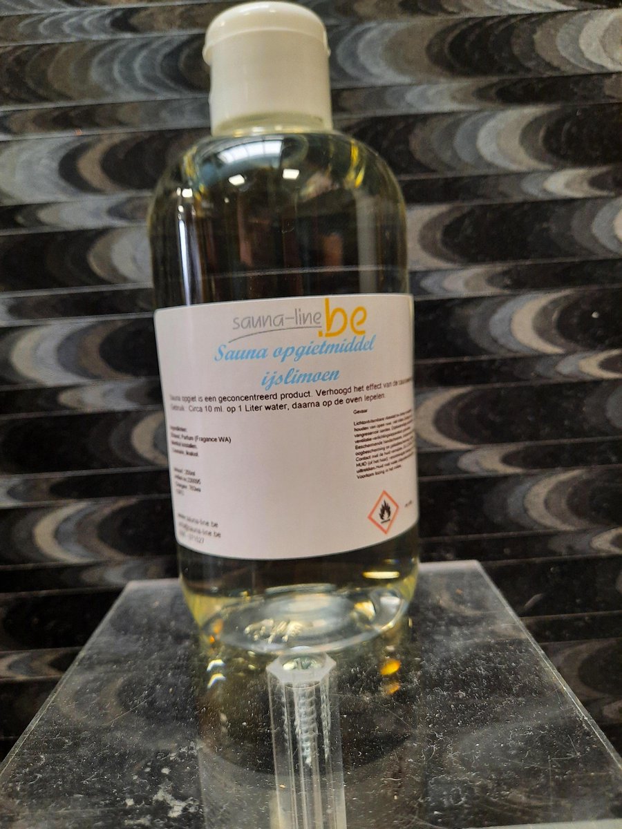Goedkoopste sauna opgietmiddel ijslimoen 250 ml -sauna geuren - sauna opgiet