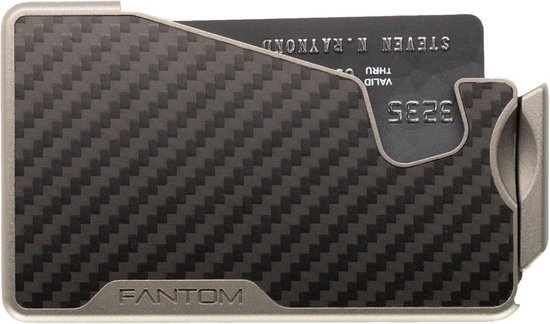 Fantom Wallet - R - 7cc slimwallet - unisex - carbon fiber