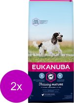 Eukanuba Thriving Mature Medium Breed Kip - Hondenvoer - 2 x 12 kg