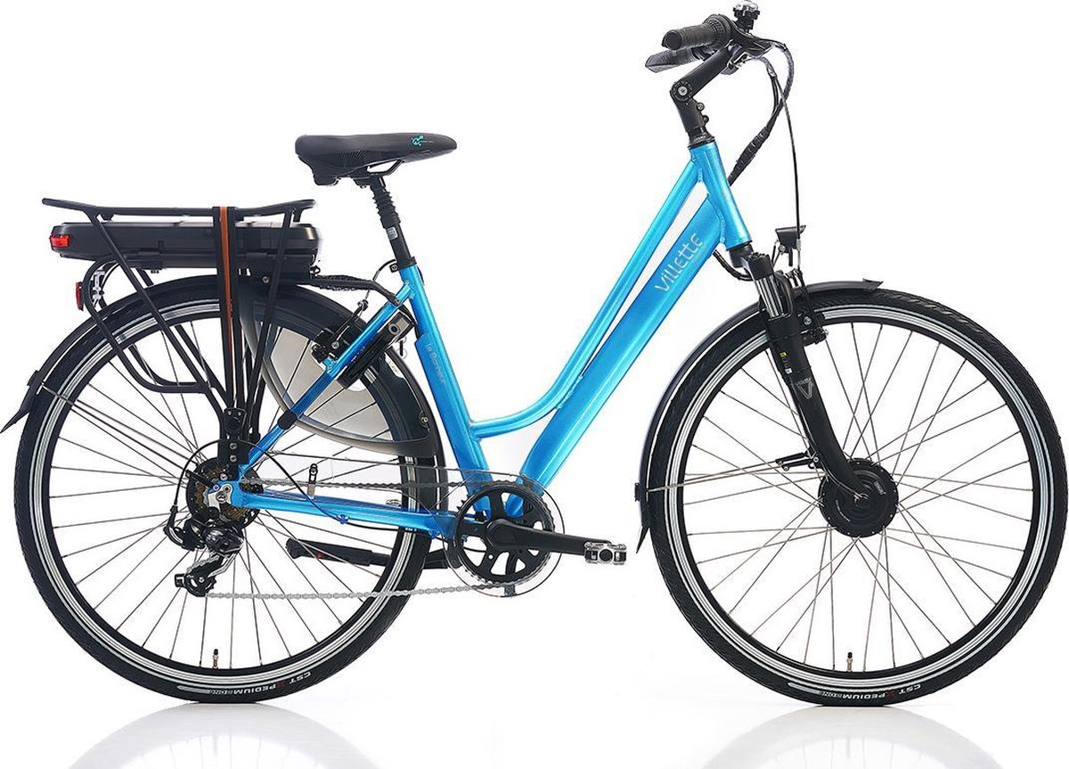 Villette le Bonheur elektrische fiets turquoise
