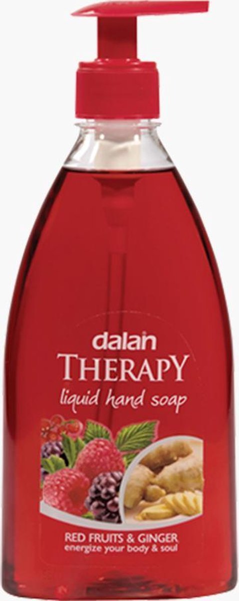 Dalan Therapy - Rode Vruchten & Gember - Handzeep met pomp - 400ml