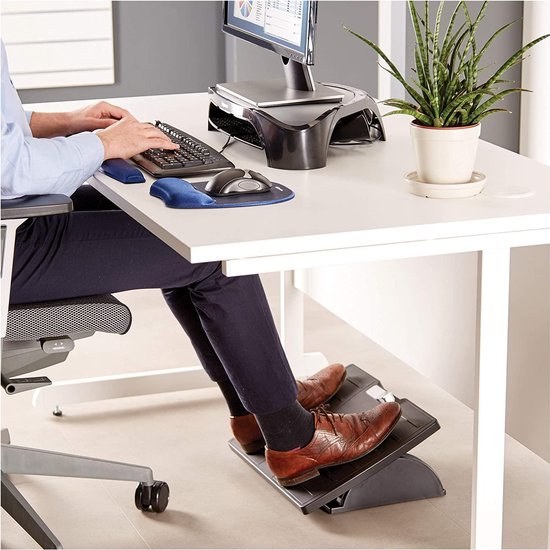 Ergonomische verstelbare voetensteun voor kantoor of thuiswerken | Stevige  voetensteun... | bol.com