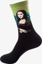 Sokken- Kunstzinnige sokken - da Vinci - Mona Lisa - One size / fits all