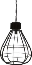 Industriële hanglamp - Lamp - Industrieel - Sfeer - Interieur - Sfeerlamp - Hanglamp - Zwart - 45 cm breed