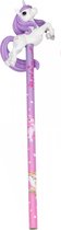 Ylvi & The Minimoomis Potlood Meisjes 20,5 Cm Wit/paars 2-delig