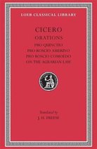 Orations - Pro Quinctio - Pro Roscio Amerino -Pro Roscio Comeodo L240 V 6 (Trans. Freese)(Latin)