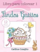 Libro para colorear Lindos Gatitos