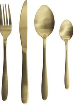 Vintage Bestekset - 16-delig - 4 Persoons - Goud - Mat