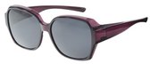 Fitofar Overzetzonnebril Dames Vz-0050c Paars/zwart