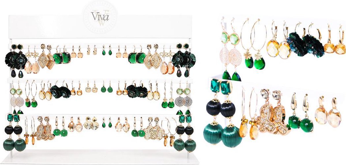 grond Email schrijven Tranen Viva Jewellery Oorbellen Luxury | bol.com
