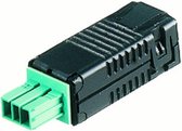STEKKER /   MALE BL/ZW. /   PROLEDPARTNERS ® /  per 5 stuks