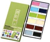 Gansai Tambi | Japanse Aquarelverf van Kuratake | Set 12 aanvullende kleuren