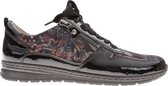 Ara sneaker 62422 zwart lak met graffiti maat 7