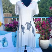 Schildpad Dessin jurk